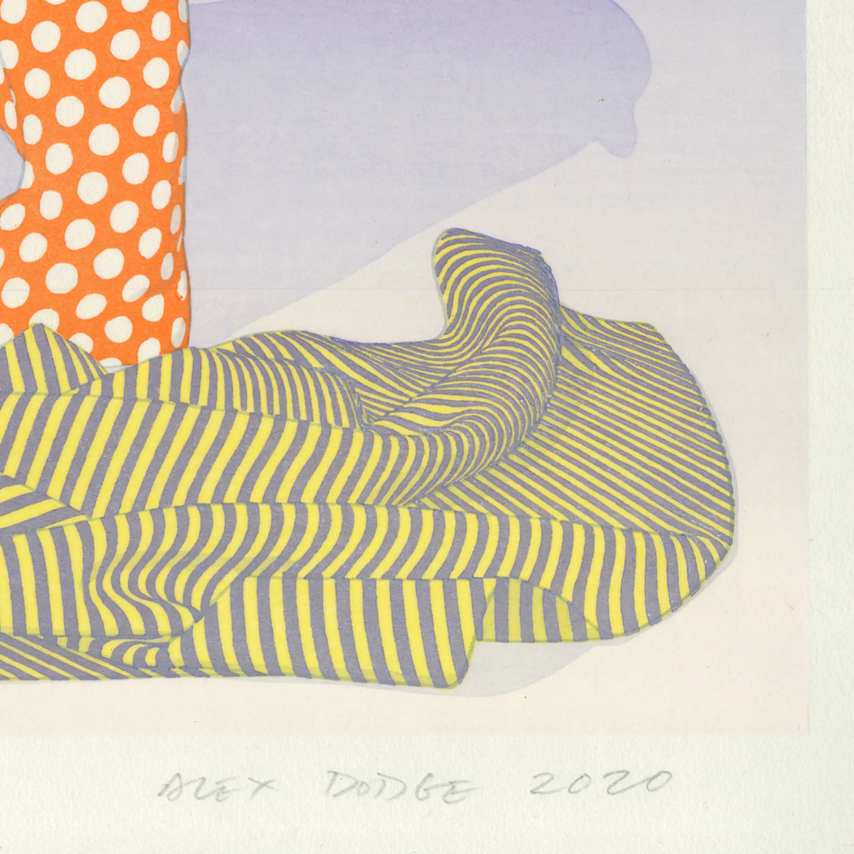 アレックス・ダッジ「Come Walk with Me Into the Night」サイン画像 Alex Dodge「Come Walk with Me Into the Night」