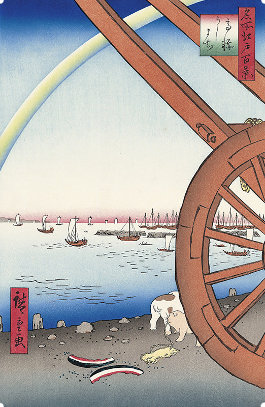 Utagawa Hiroshige（歌川広重） Takanawa-Ushimachi -One Hundred