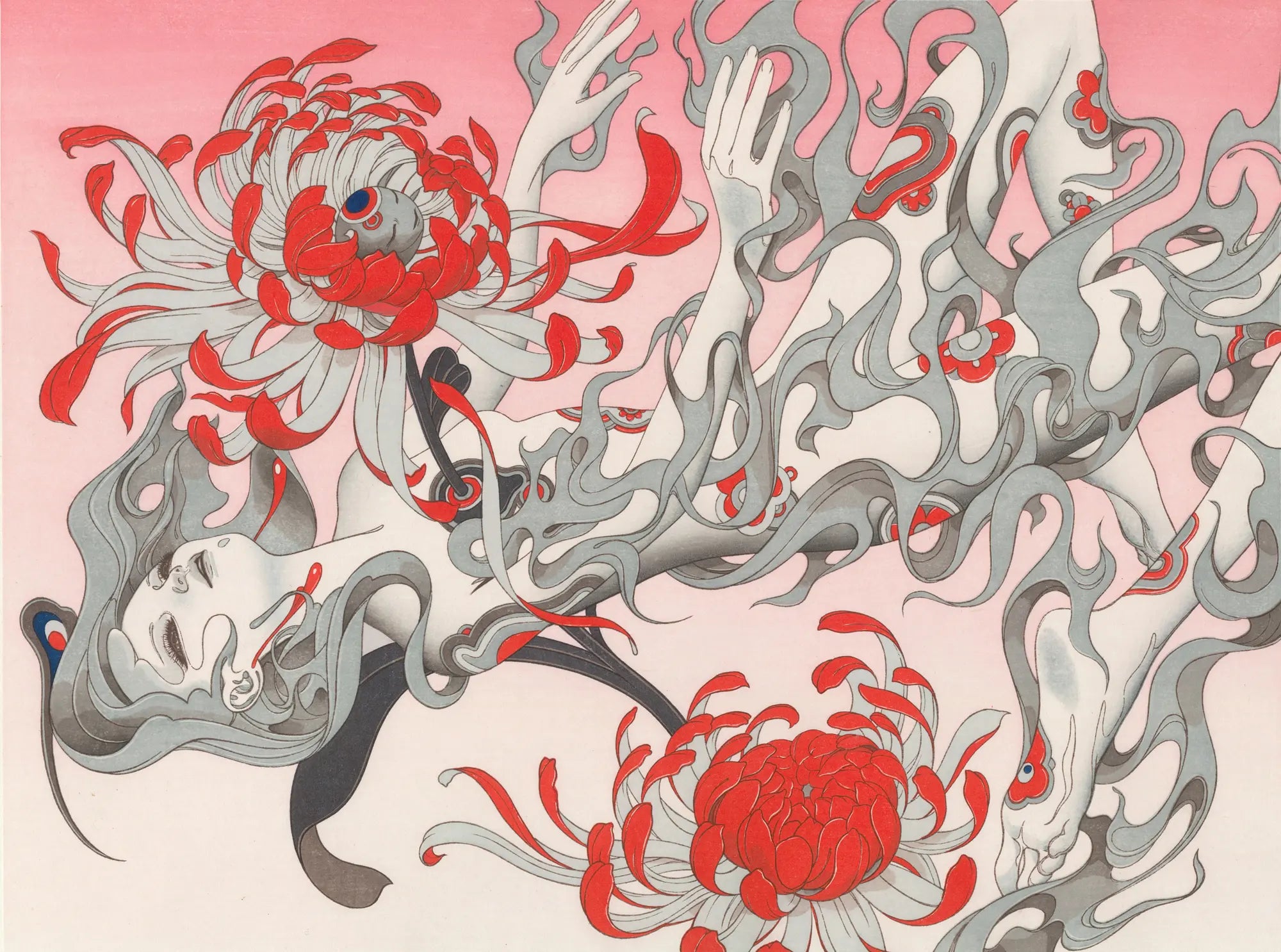 ジェームス・ジーン「Chrysanthemum」 James Jean「Chrysanthemum」