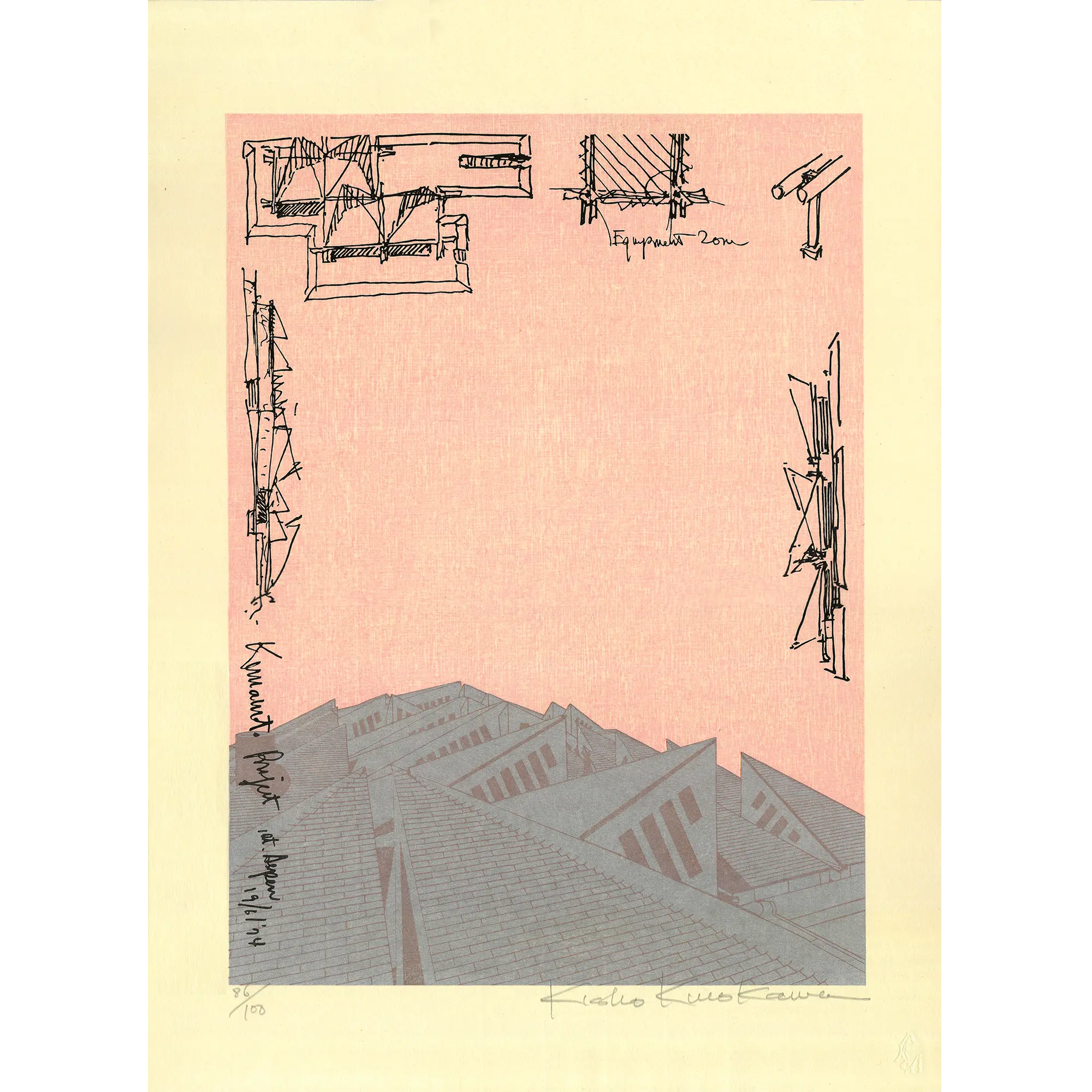 Kisho Kurokawa(黒川紀章) 黒川紀章「群化」|オンラインストア Kisho Kurokawa(黒川紀章) 黒川紀章「群化」|オンラインストア