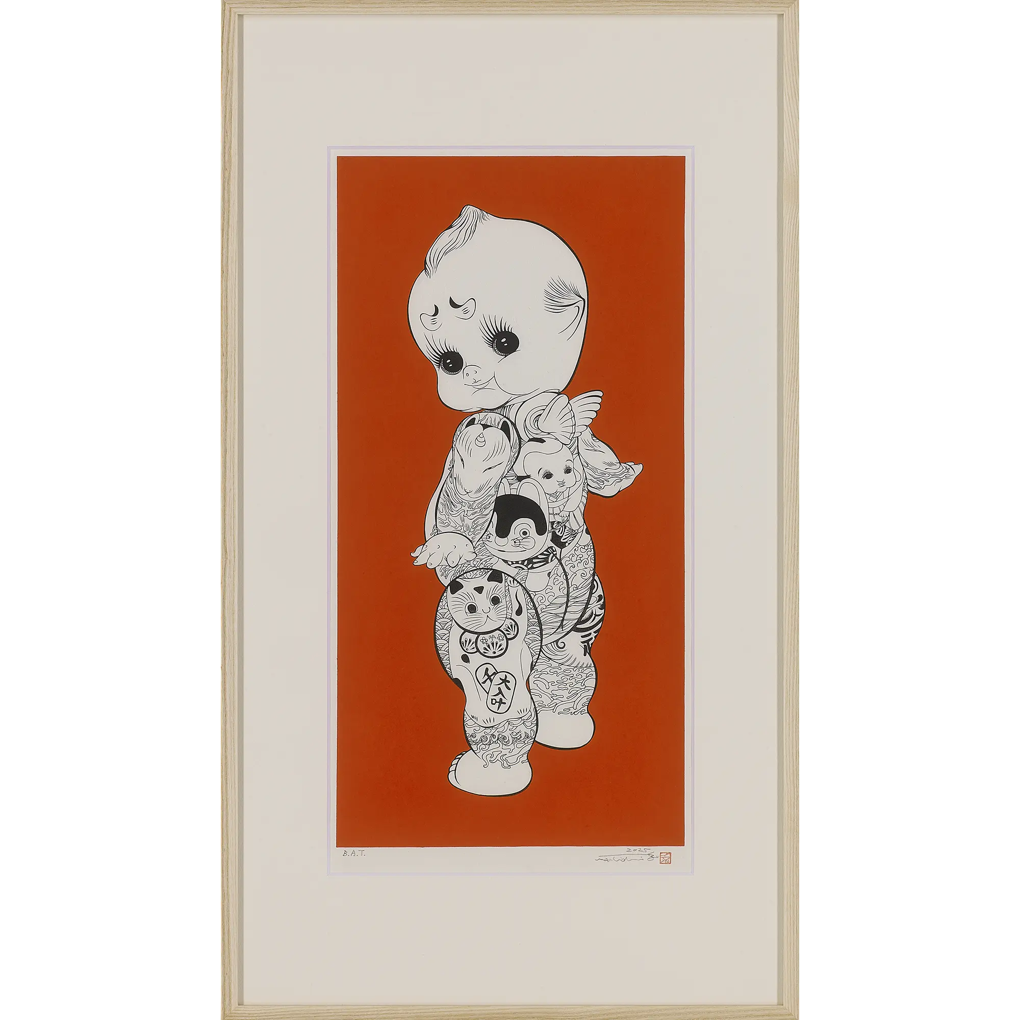 Kumi Machida "Talisman -hare-" (red)