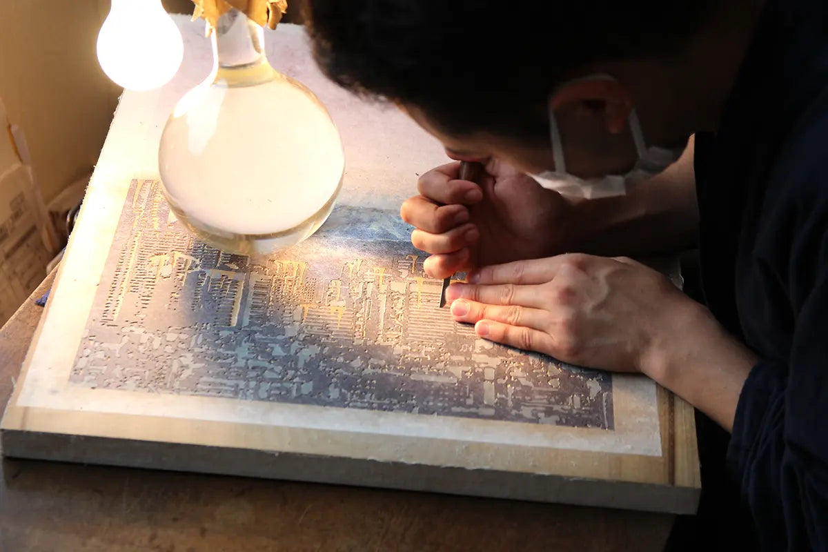 ニック・ウォーカー「Tokyo Nectar」彫 Nick Walker「Tokyo Nectar」