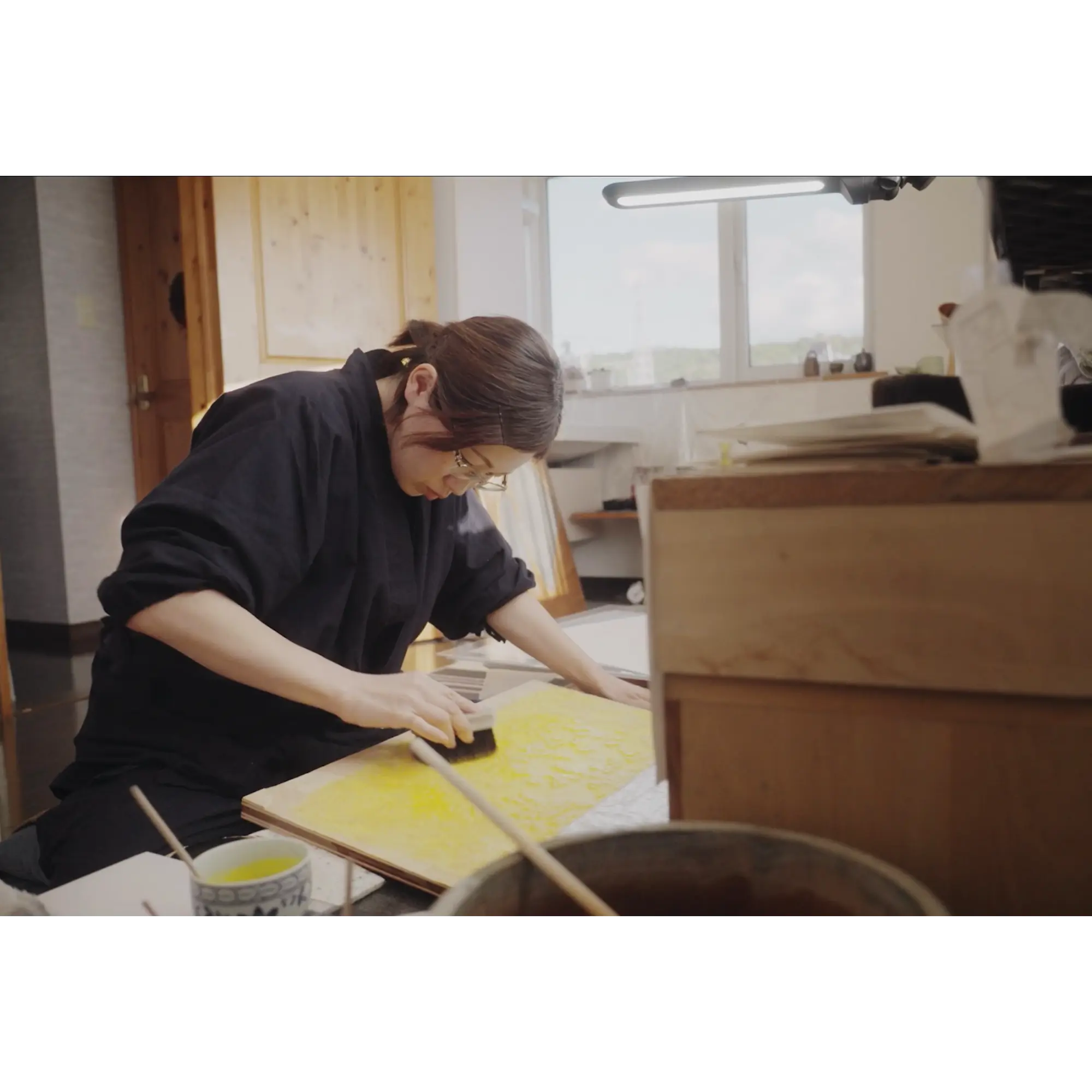 ロッカクアヤコ「無題3」摺 Ayako Rokkaku「Untitled 3」printing
