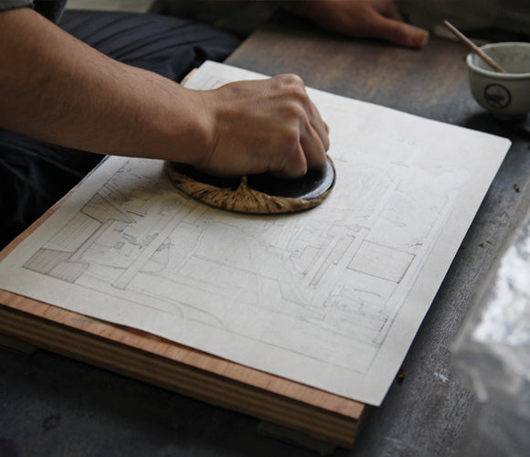 One Hundred Famous View of Dogo - Isaniwa Shrine -