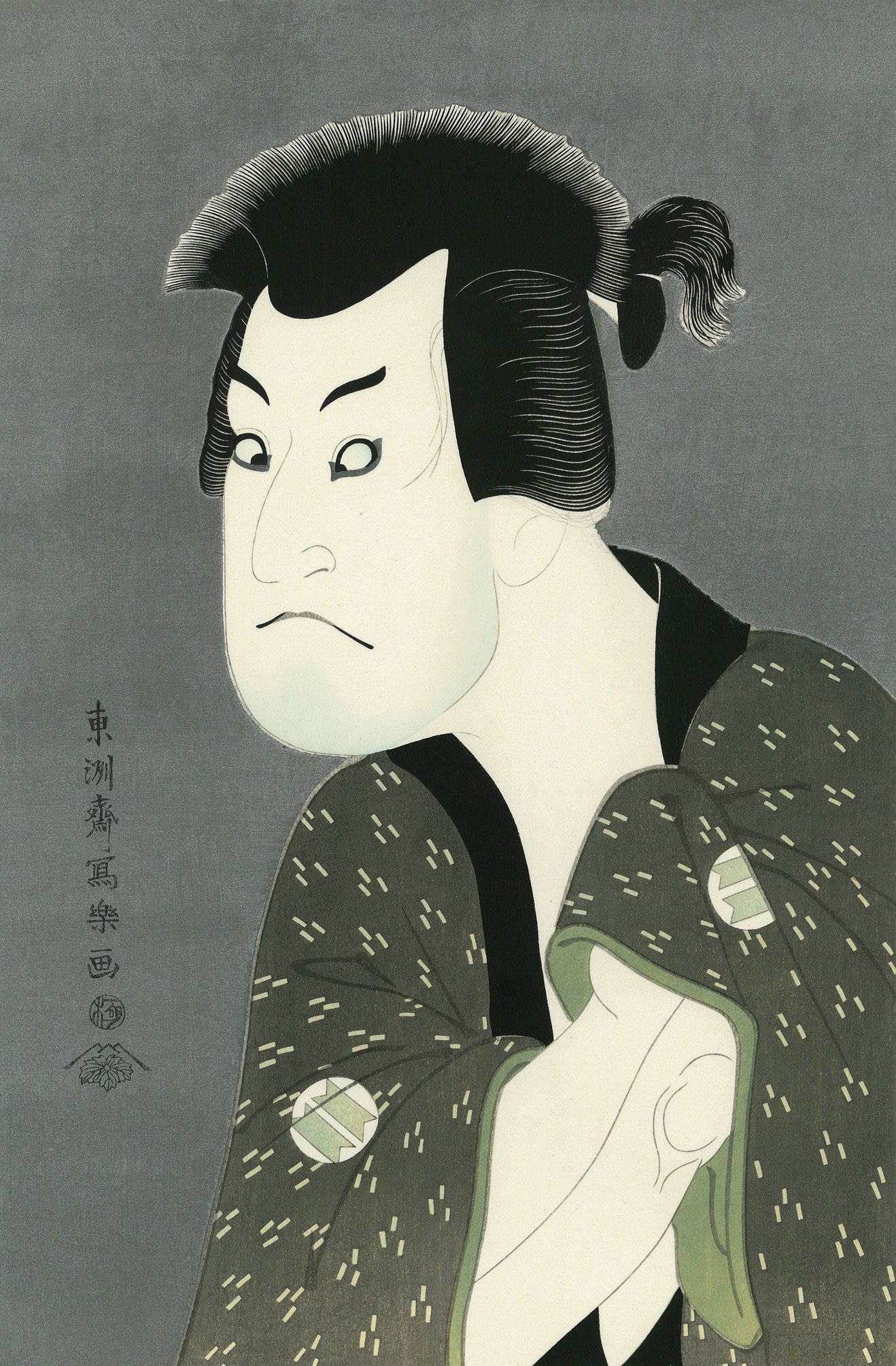 東洲斎写楽「三代目坂田半五郎 藤川水右衛門」