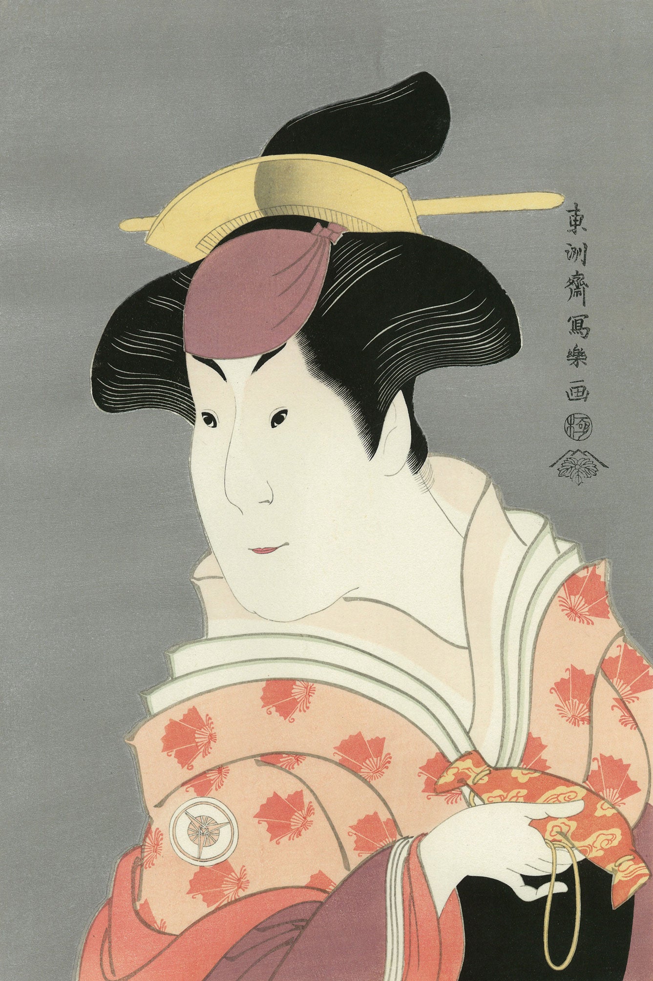 東洲斎写楽「四代目岩井半四郎 乳人重の井」