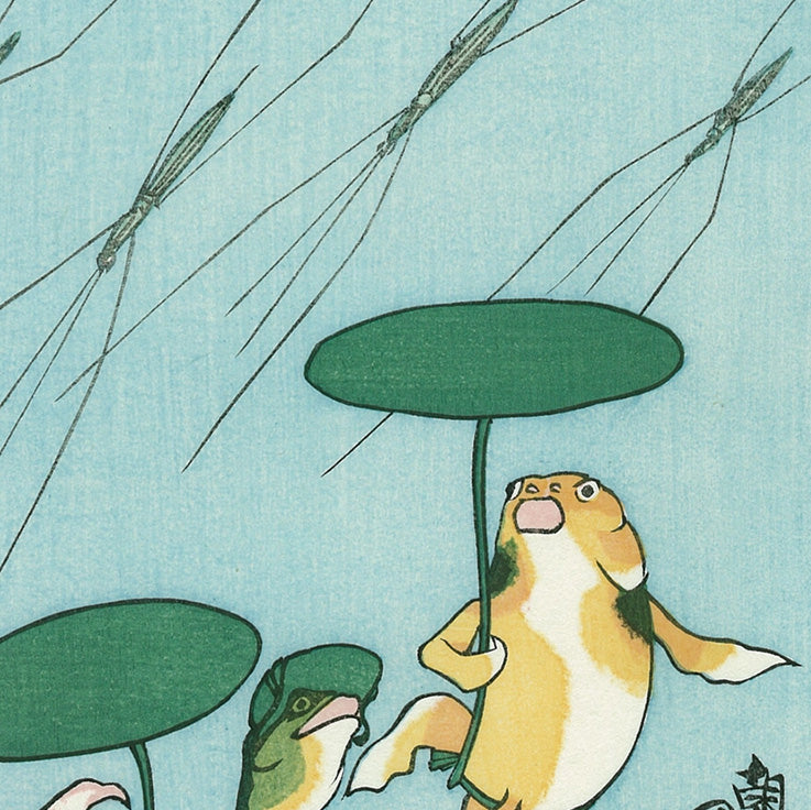 Niwaka Amenbo (Sudden Rain of the Water Gliders) -Goldfish-