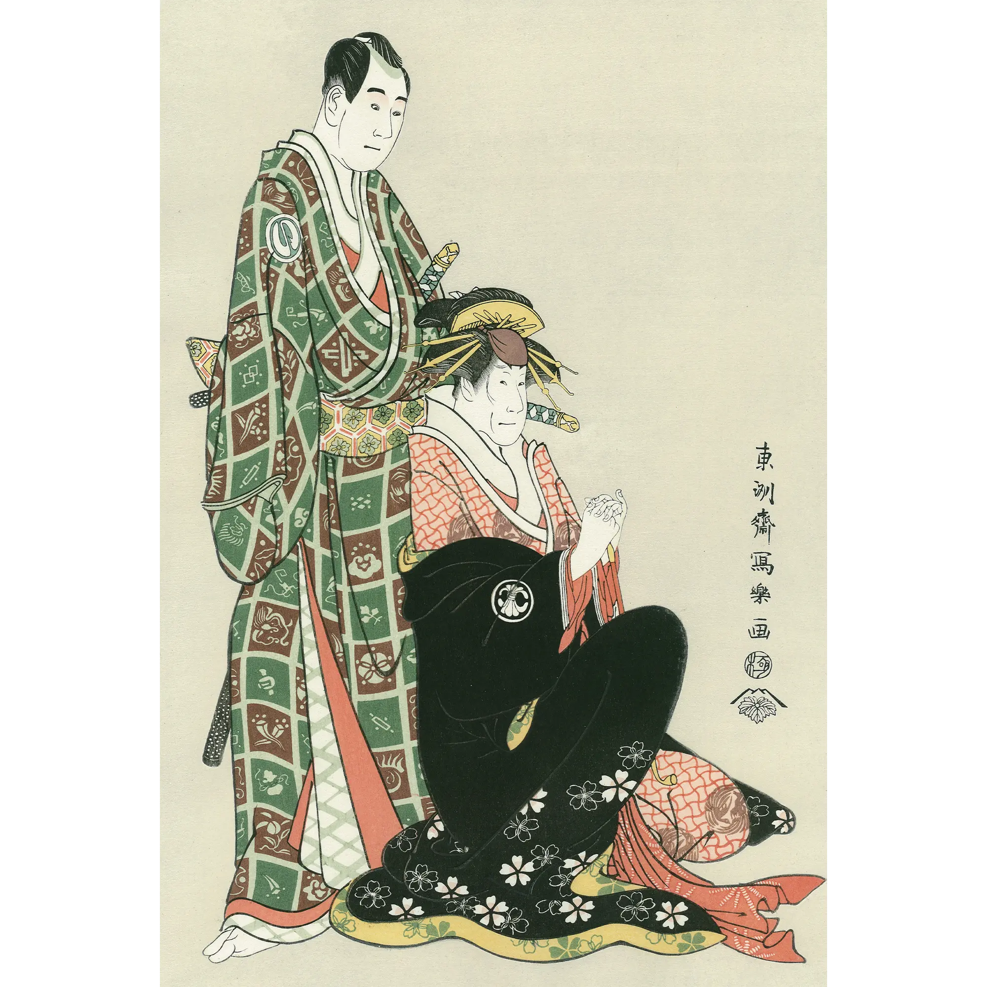 Toshusai Sharaku(東洲斎写楽) 東洲斎写楽「三代目瀬川菊之丞 三代目 Toshusai Sharaku(東洲斎写楽) 東洲斎写楽「三代目瀬川菊之丞 三代目
