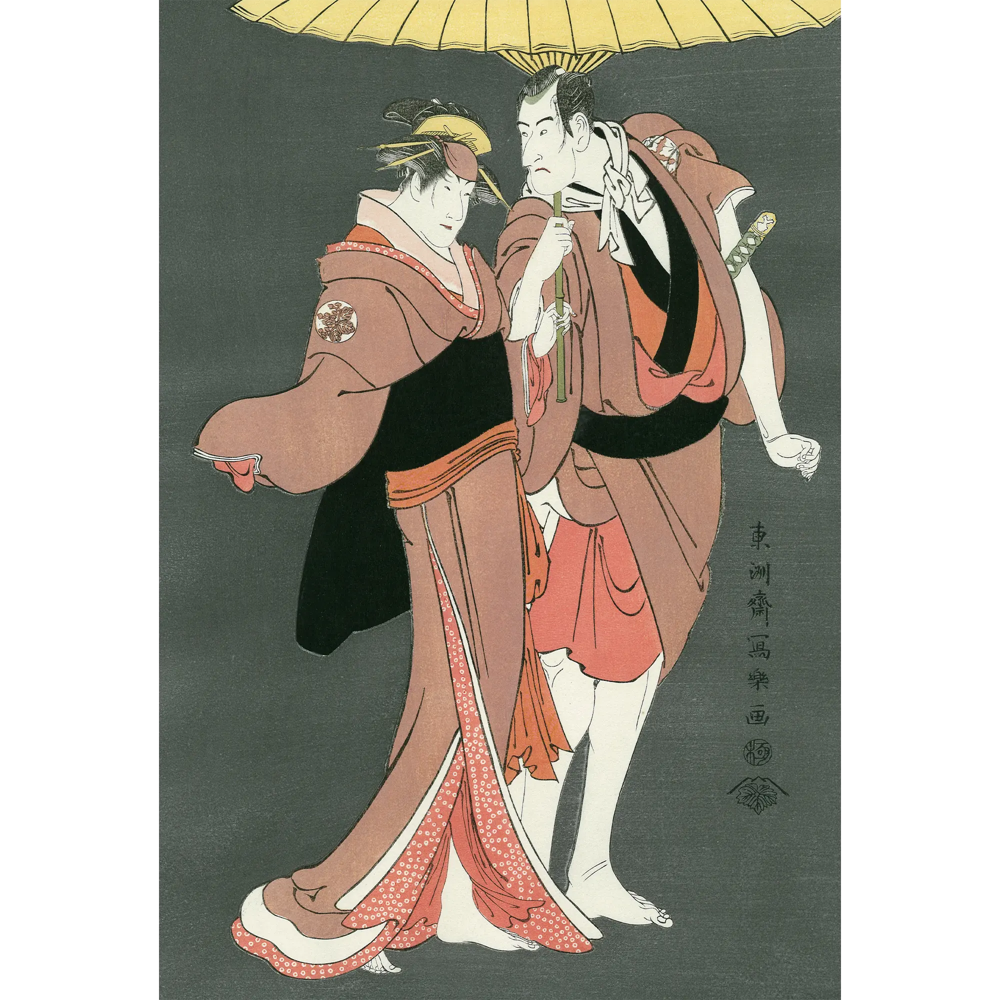 Toshusai Sharaku（東洲斎写楽） 東洲斎写楽「三代目市川高麗蔵 中山