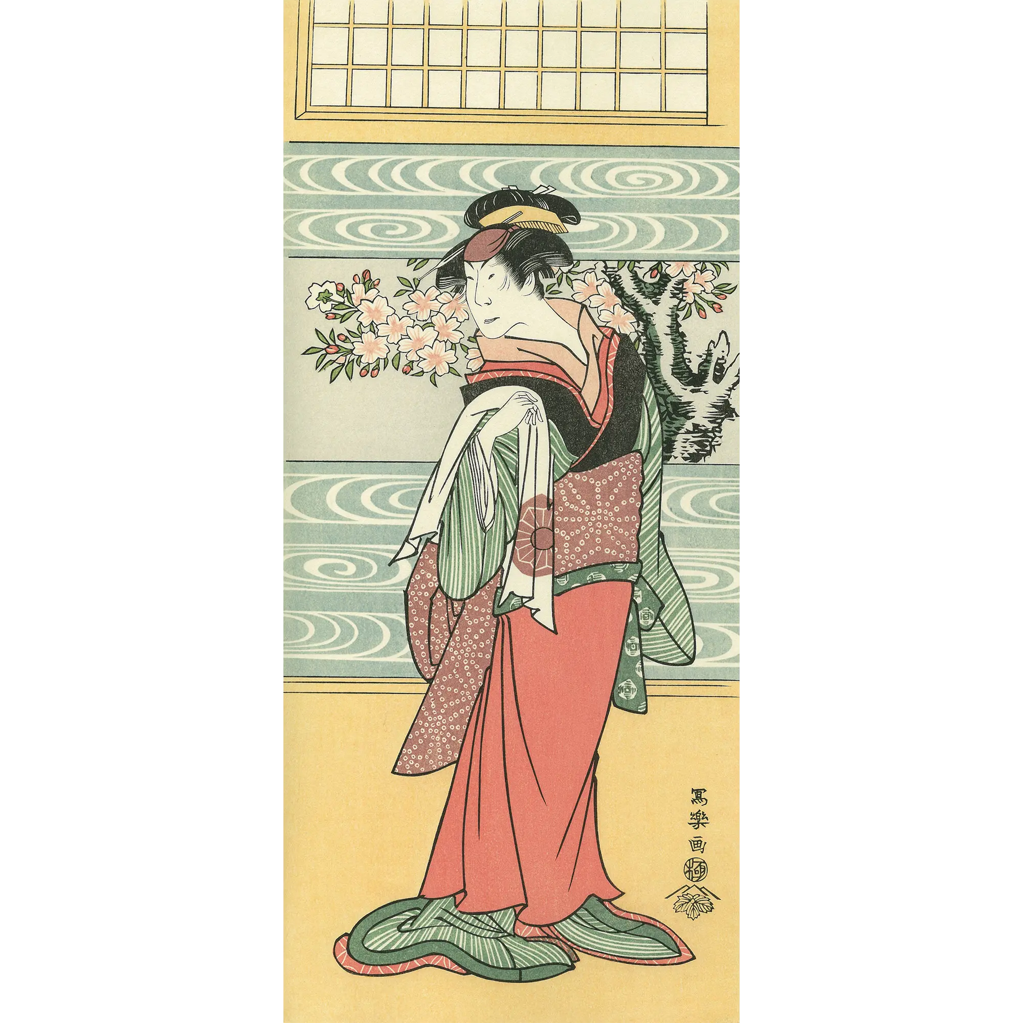 Toshusai Sharaku（東洲斎写楽） 東洲斎写楽「二代目瀬川雄次郎 仲居お