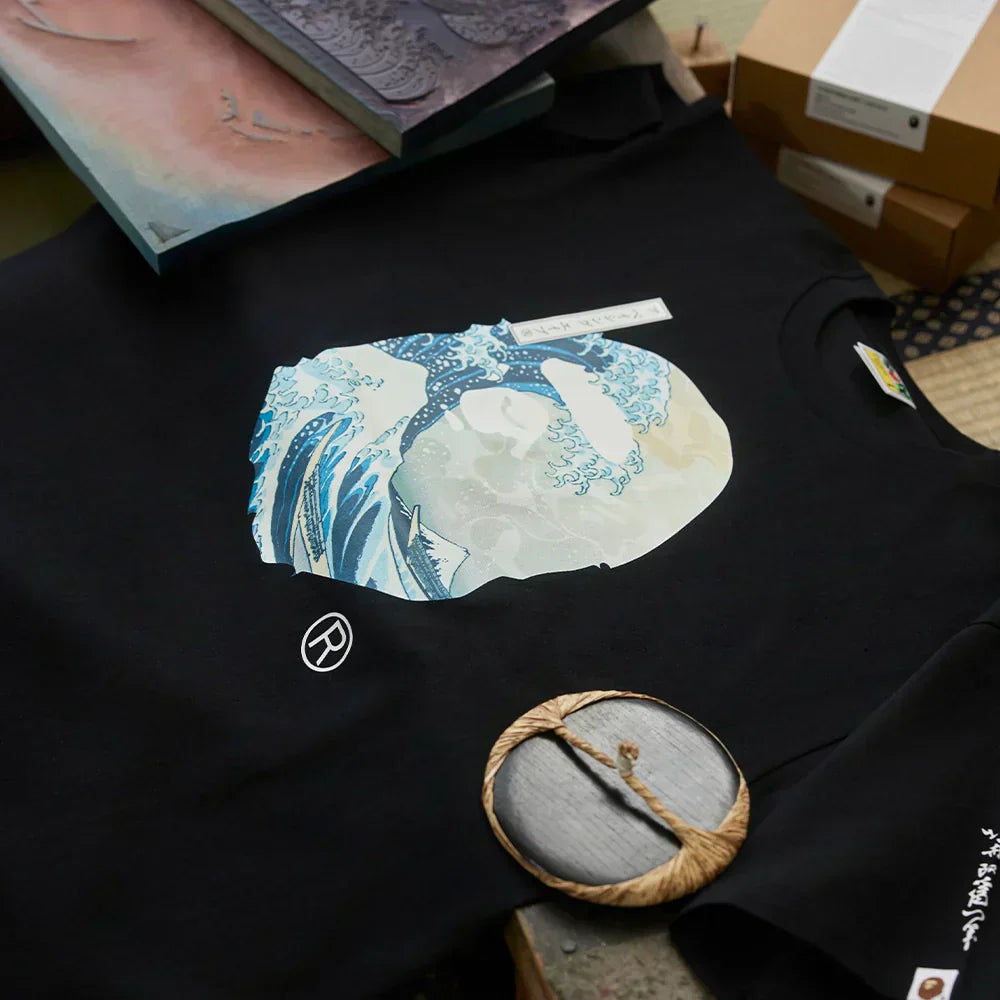 アダチ版画制作の浮世絵がA BATHING APE®の新作コレクションに登場