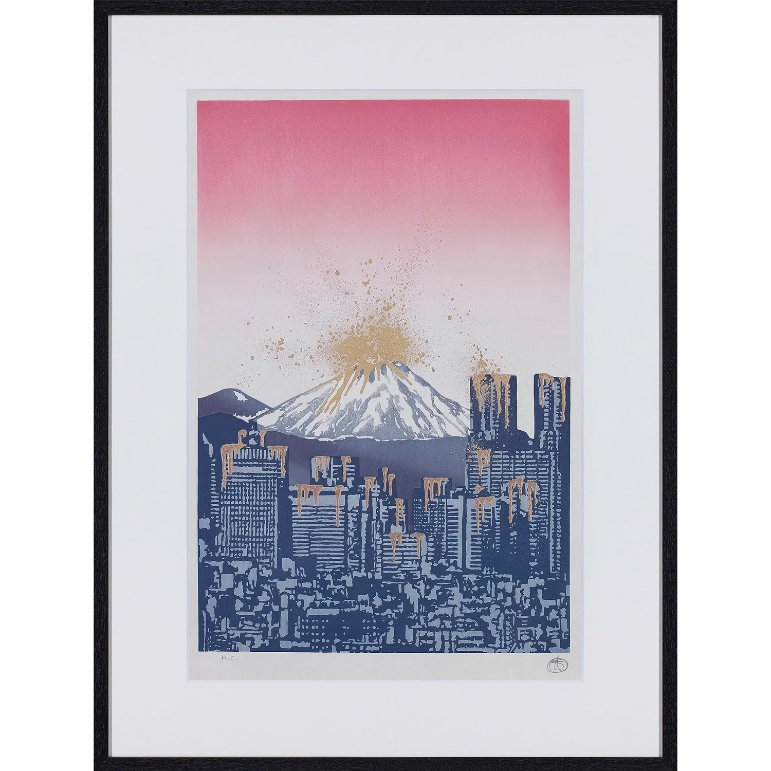 ニック・ウォーカー オリジナル木版画「Tokyo Nectar」抽選販売 ニック・ウォーカー オリジナル木版画「Tokyo Nectar」抽選販売