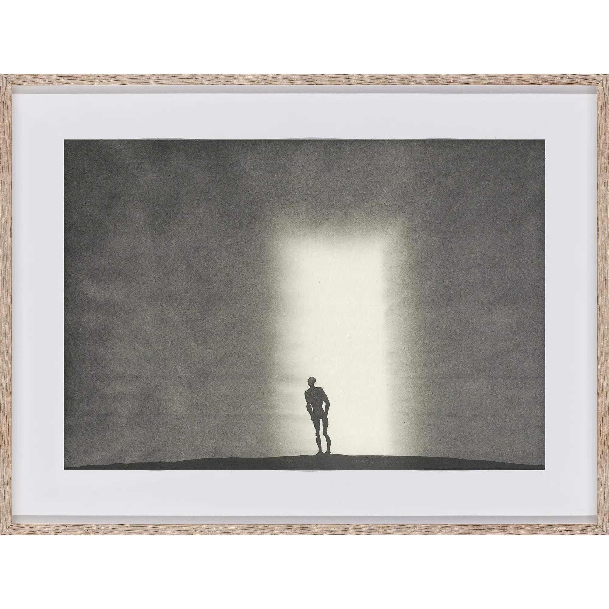 アントニー・ゴームリー「RAPT」　額付き画像　Antony Gormley「RAPT」Framed