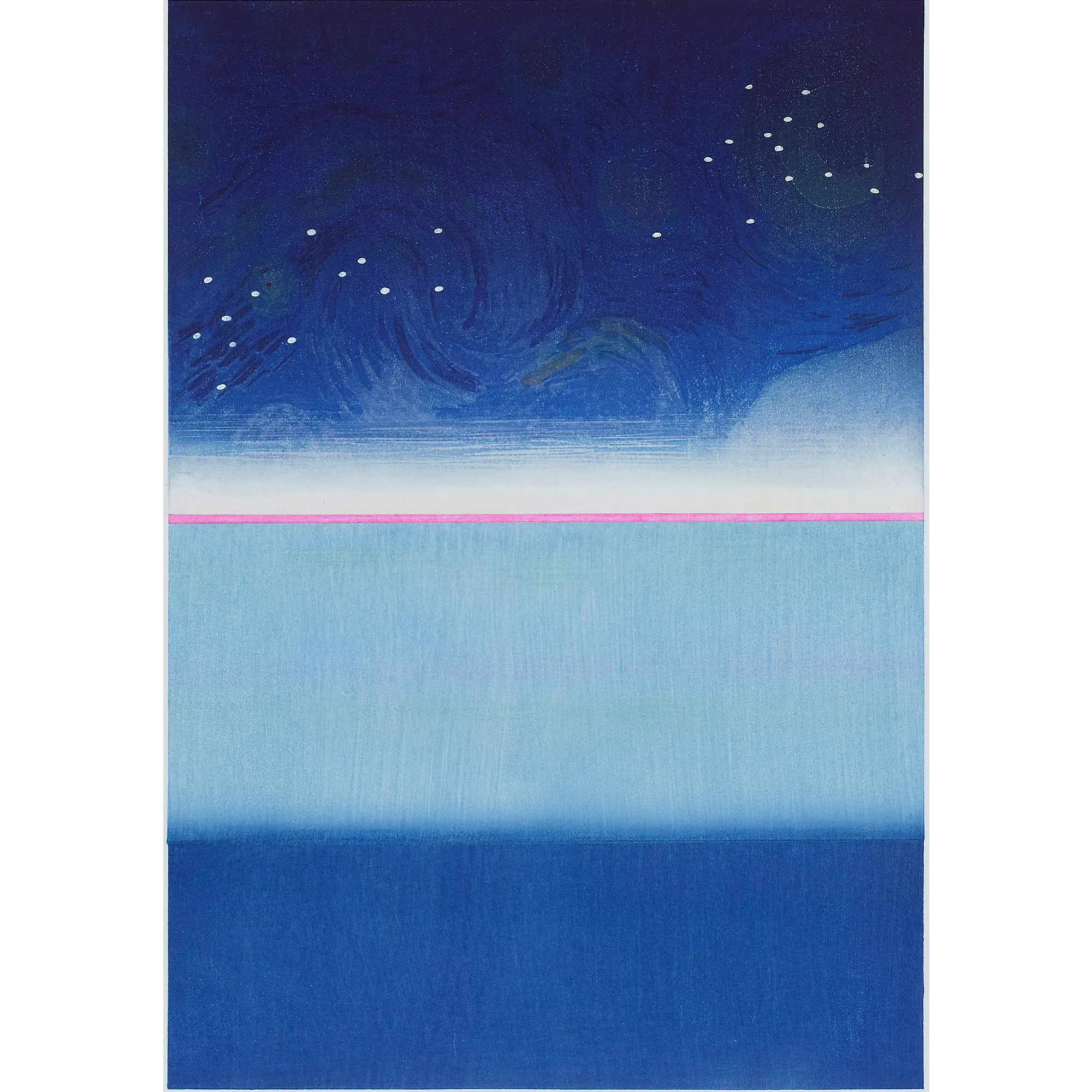 白石由子「星夜　夏」