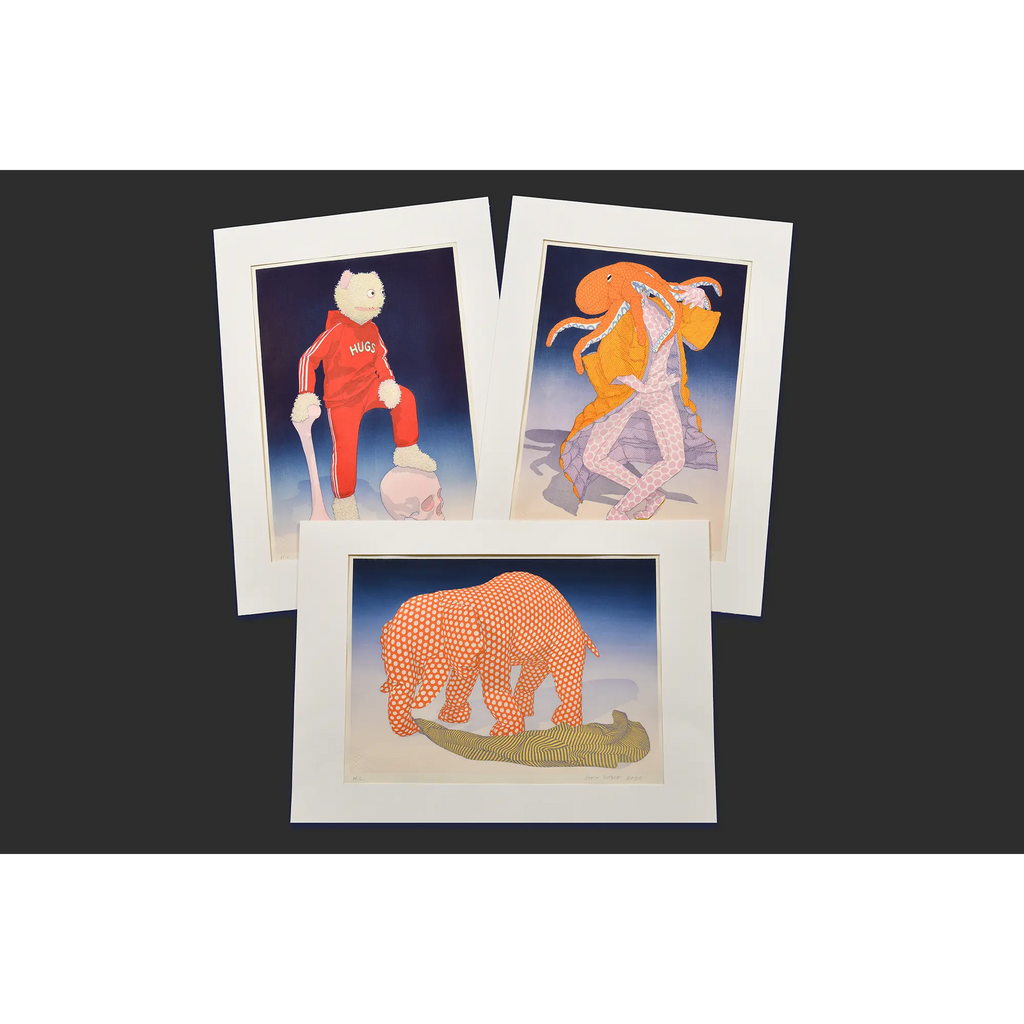 Alex Dodge（アレックス・ダッジ） アレックス・ダッジ 木版画3図