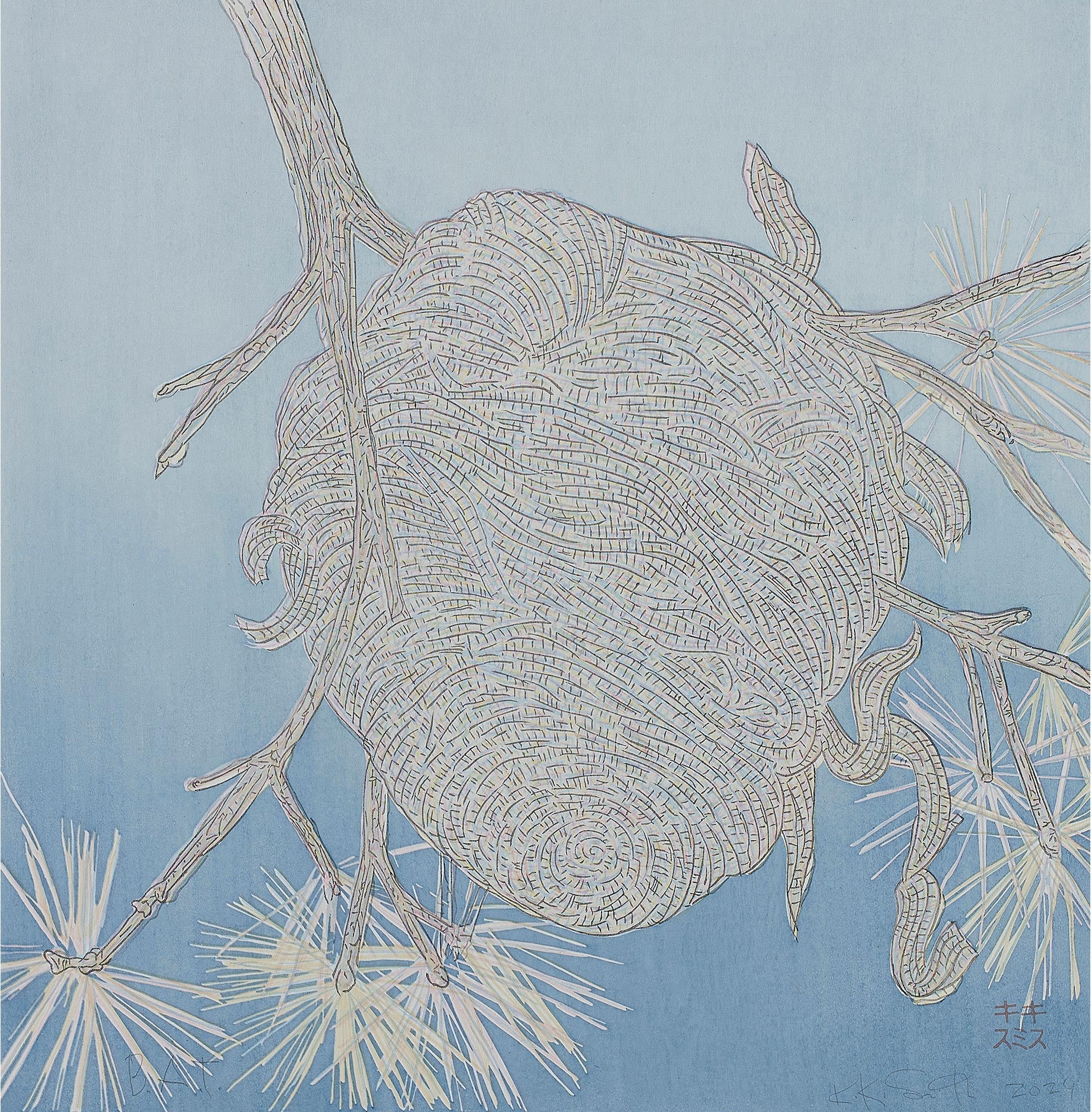 キキ・スミス「Paper Wasps Nest」 Kiki Smith "Paper Wasps Nest"