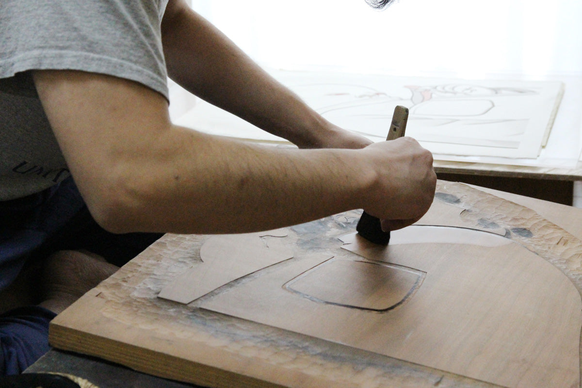 Kumi Machida "Snow Day -signs of snow-" (Framed)