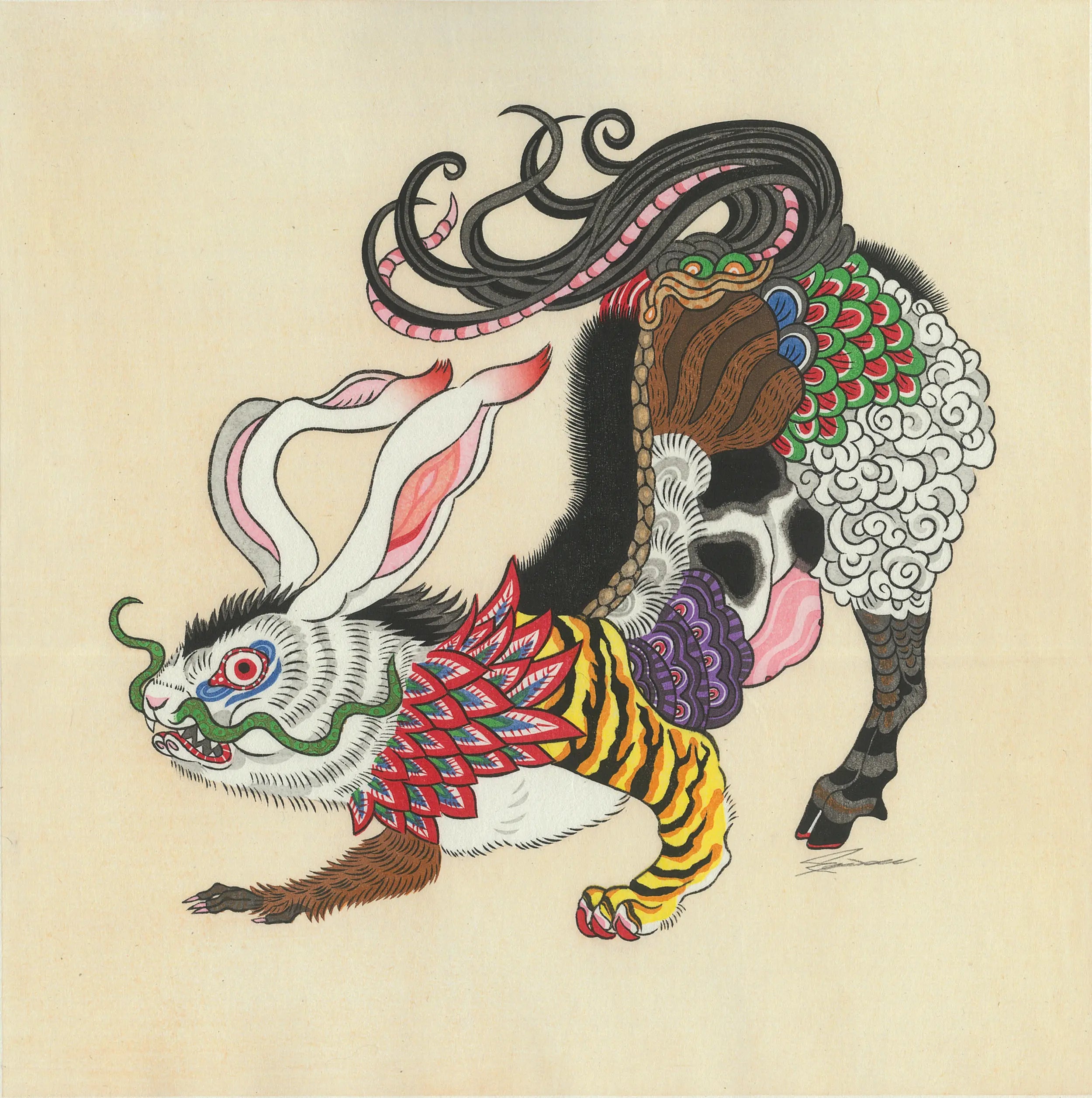 彫金『鳥の浮彫りアート』 feebee(feebee) The Beast Known as Kotobuki - Ox