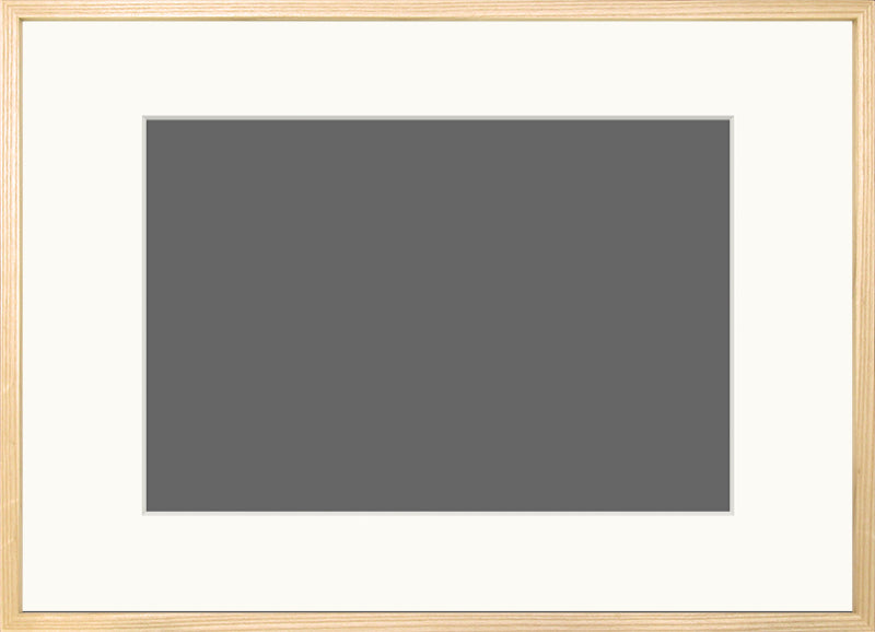 Adachi original frame with natural finish