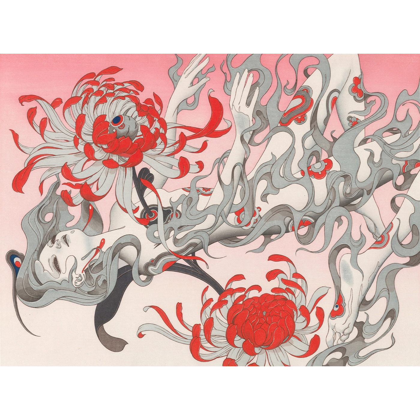 ジェームス・ジーン「Chrysanthemum」　James Jean「Chrysanthemum」