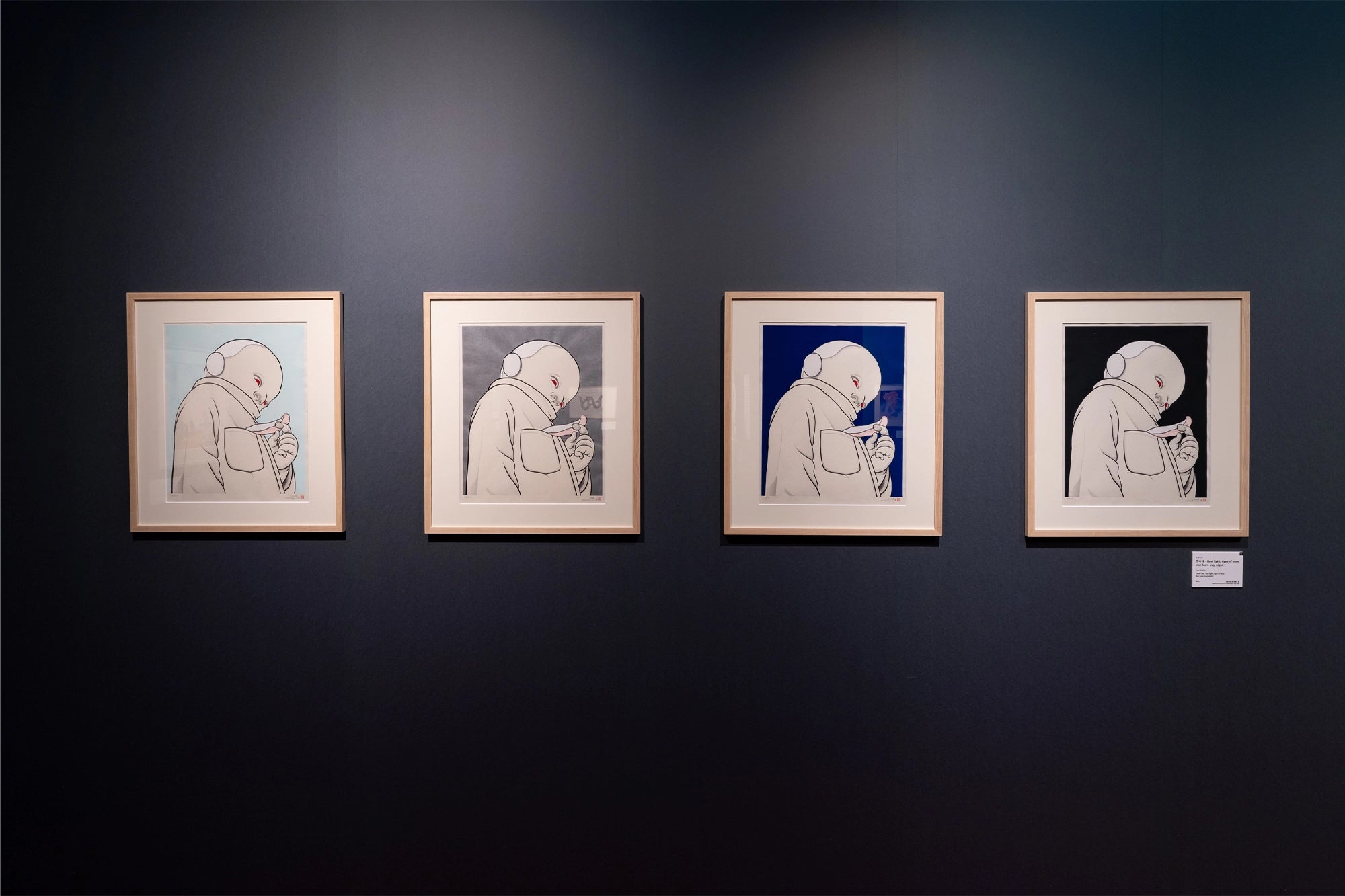 町田久美「雪の日」展示画像