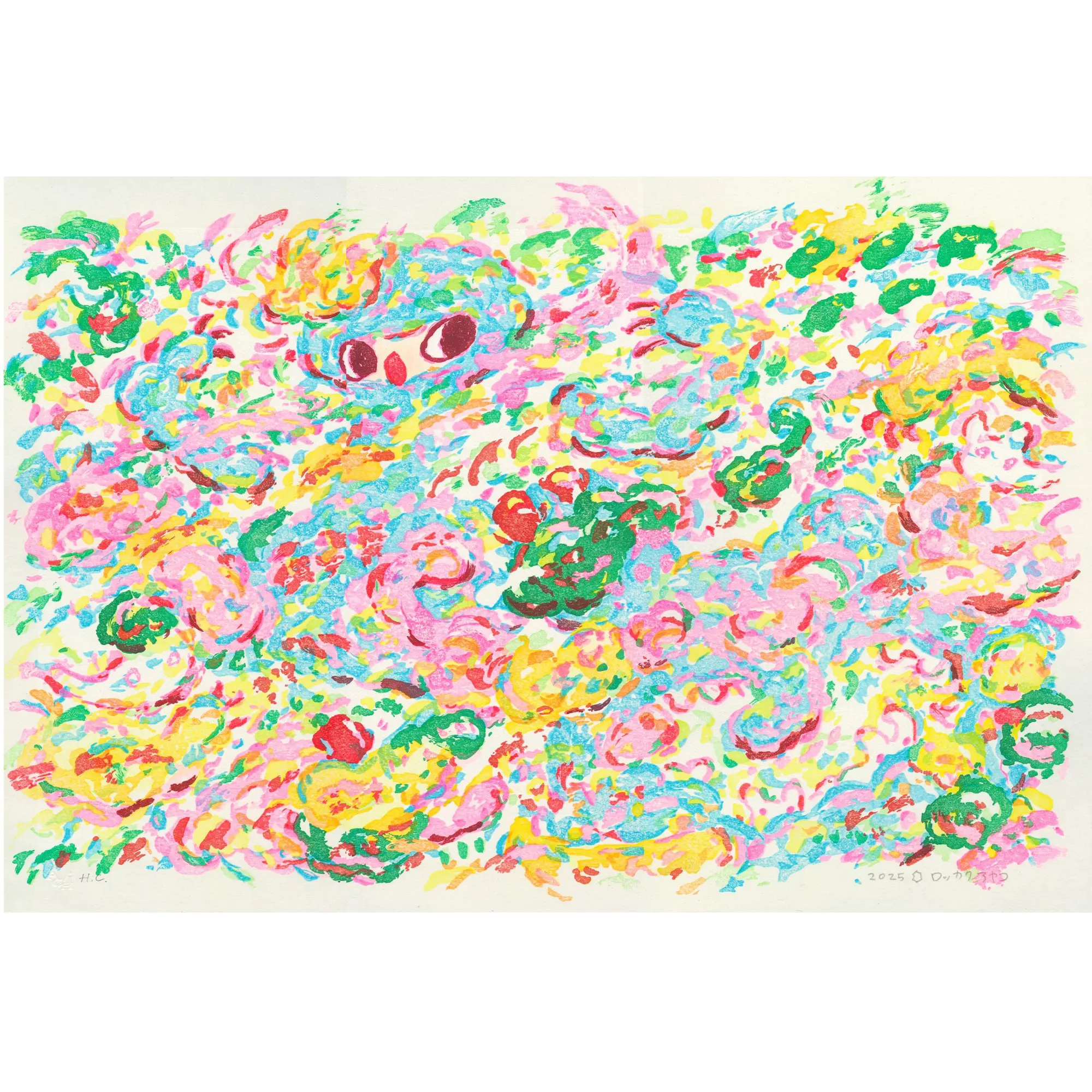 ロッカクアヤコ「無題3」　Ayako Rokkaku「Untitled 3」