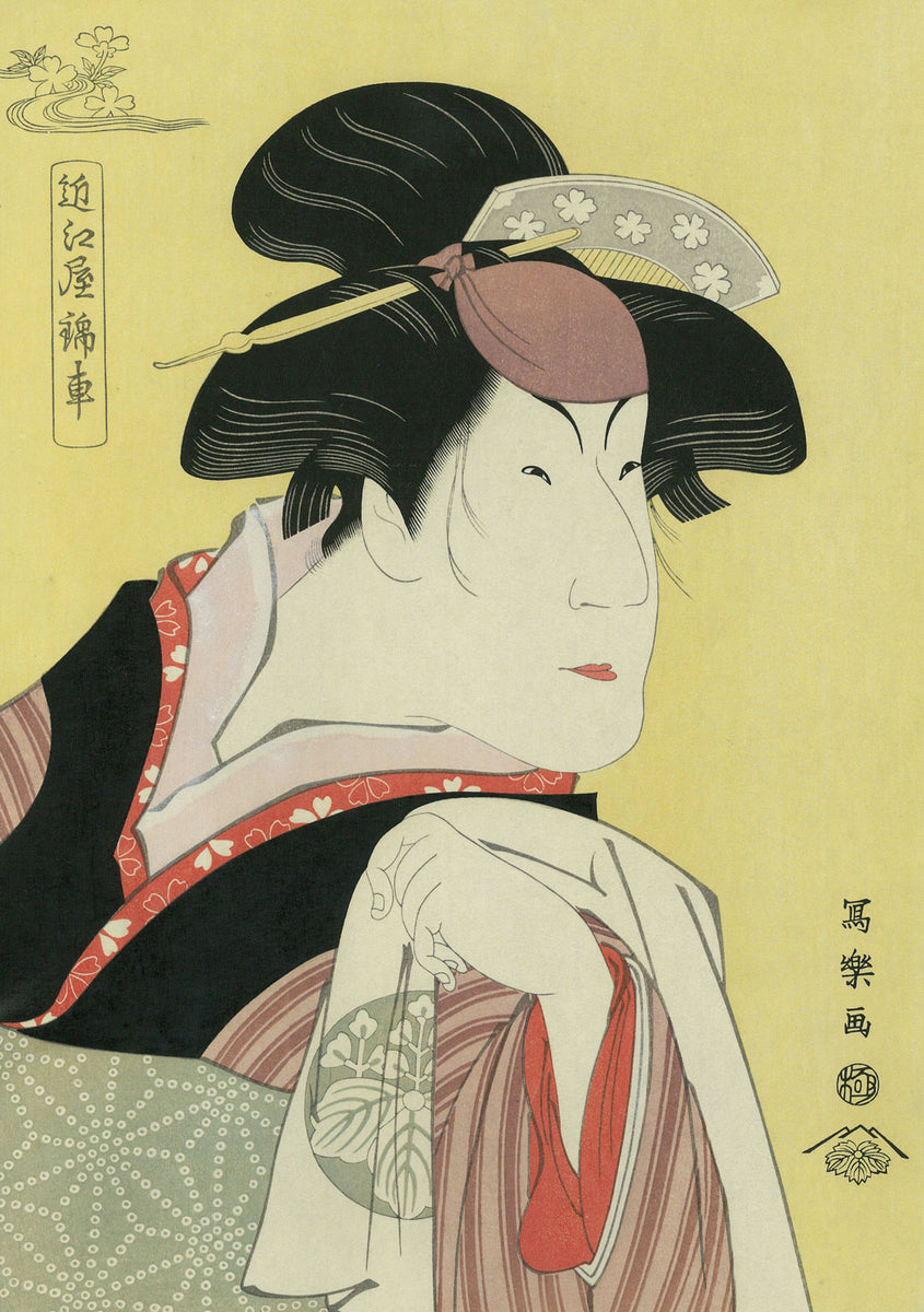 Toshusai Sharaku（東洲斎写楽） 東洲斎写楽「近江屋錦車 （中山富三郎