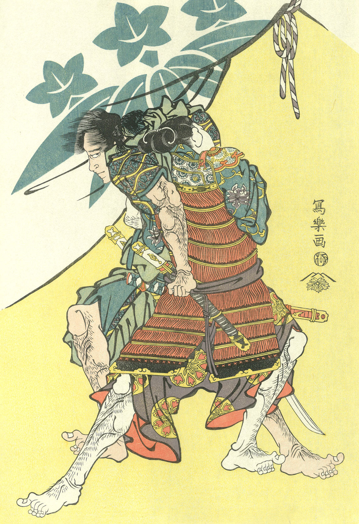 東洲斎写楽「曽我五郎 御所五郎丸」
