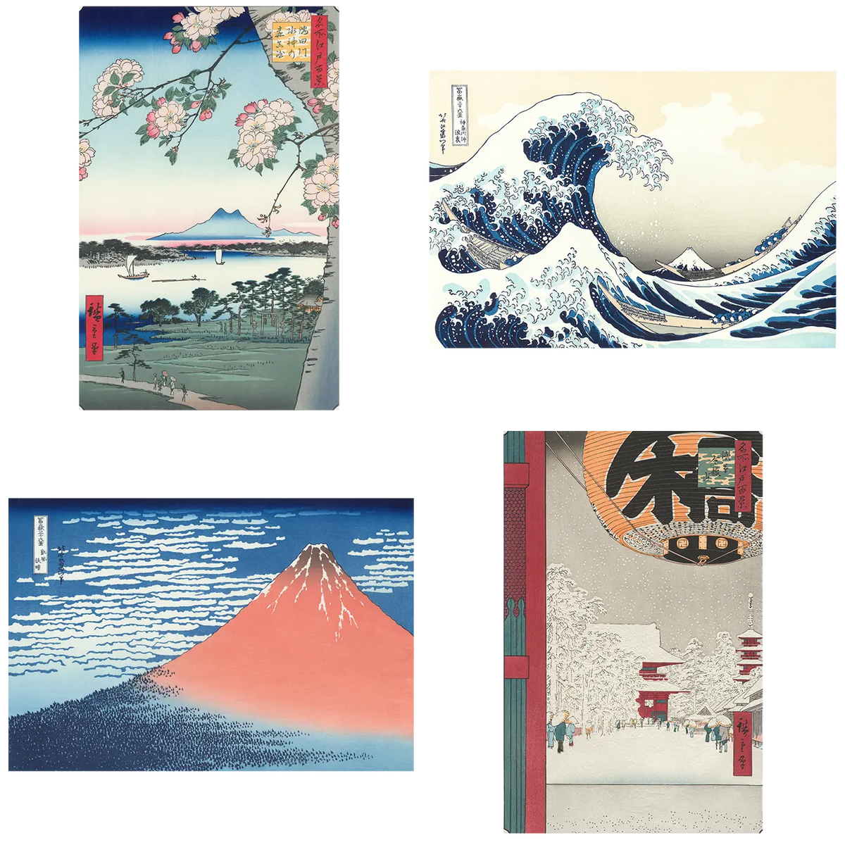 Various Artists 【浮世絵スターターキット】Bセット: 四季で楽しむ Various Artists 【浮世絵スターターキット】Bセット: 四季で楽しむ