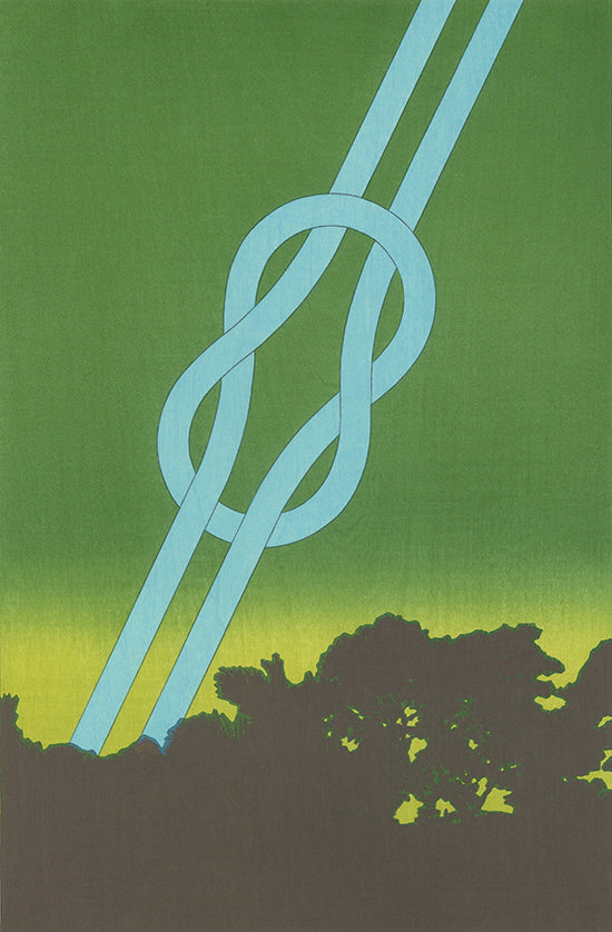 A set of 6 designs of Ikko Tanaka "Rope"