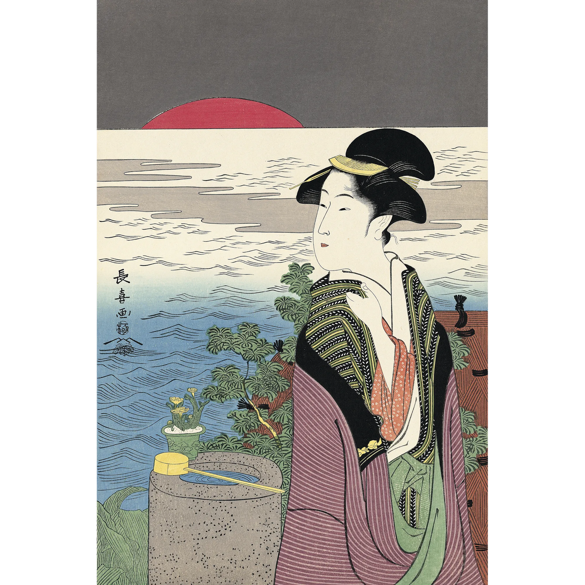 Eishosai Choki（栄松斎長喜） 栄松斎長喜「初日の出」｜オンライン