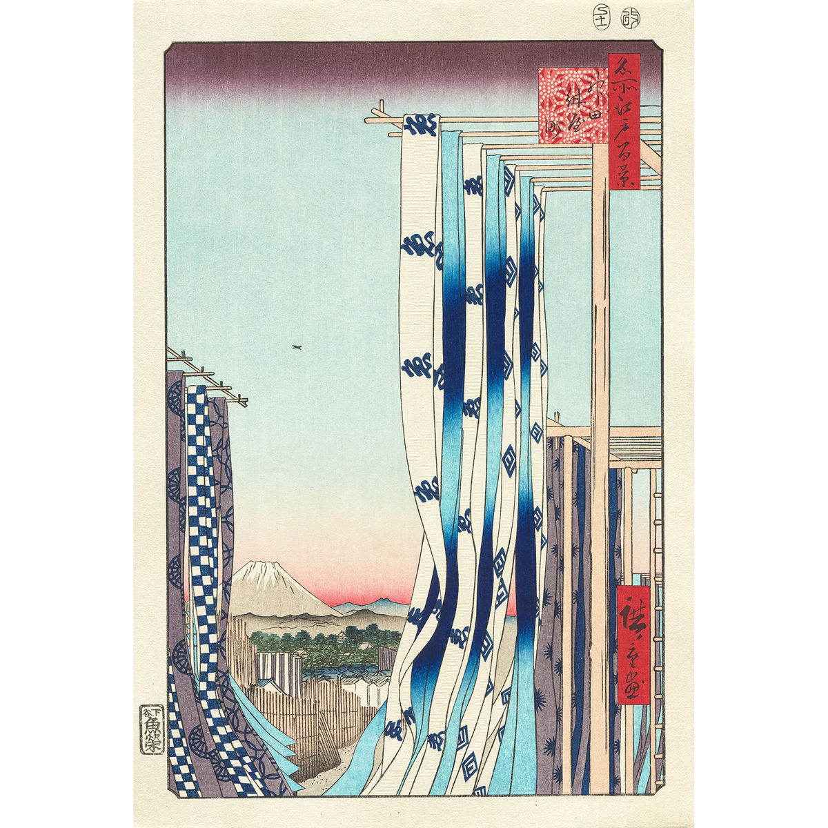 初代広重画 『名所江戸百景』 傑作集 Utagawa Hiroshige(歌川広重) 歌川広重「名所江戸百景 神田