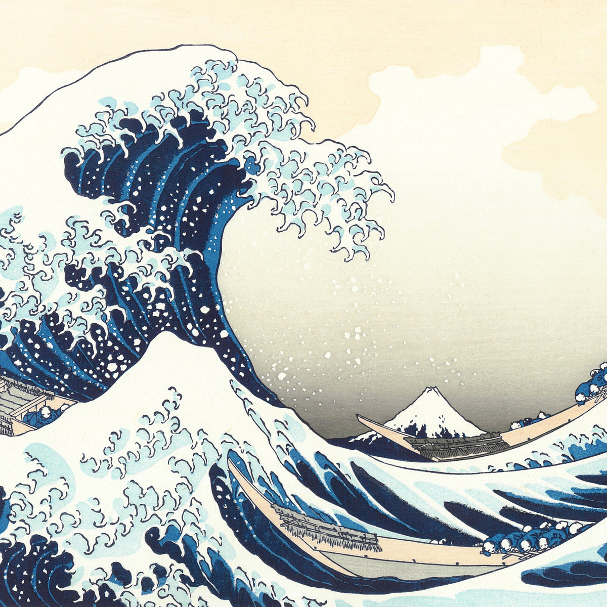 Katsushika Hokusai（葛飾北斎） 富嶽三十六景 神奈川沖浪裏｜浮世絵 