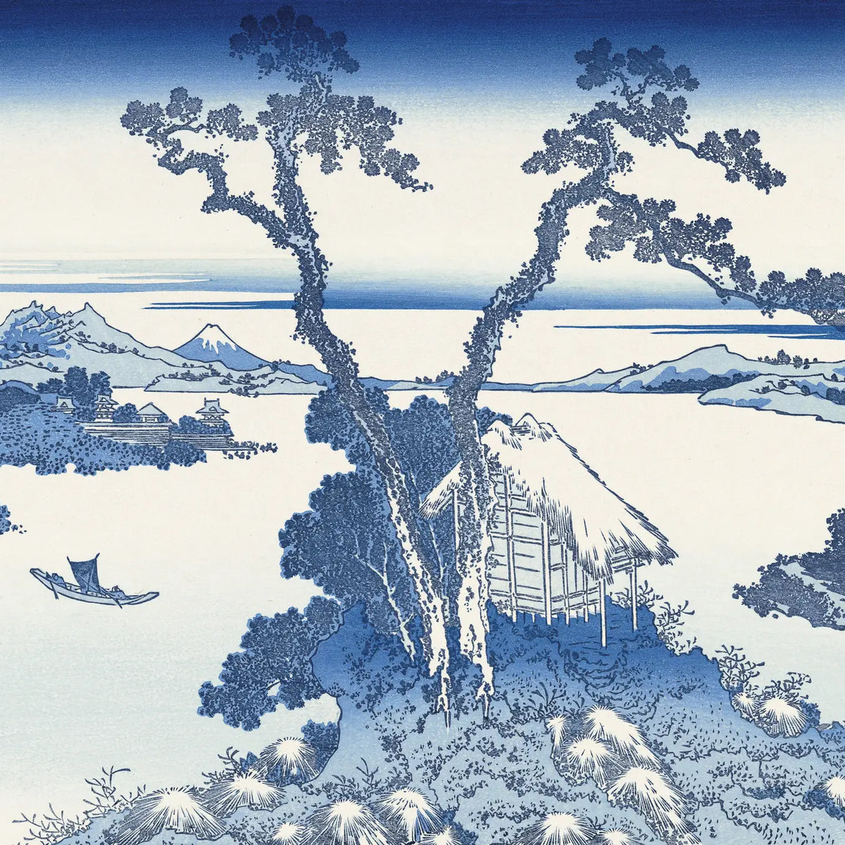 デッドストック☆「富嶽三十六景　神奈川沖浪裏」Levi’s×OUTERKNOWN Katsushika Hokusai（葛飾北斎） Lake Suwa in Shinano Province