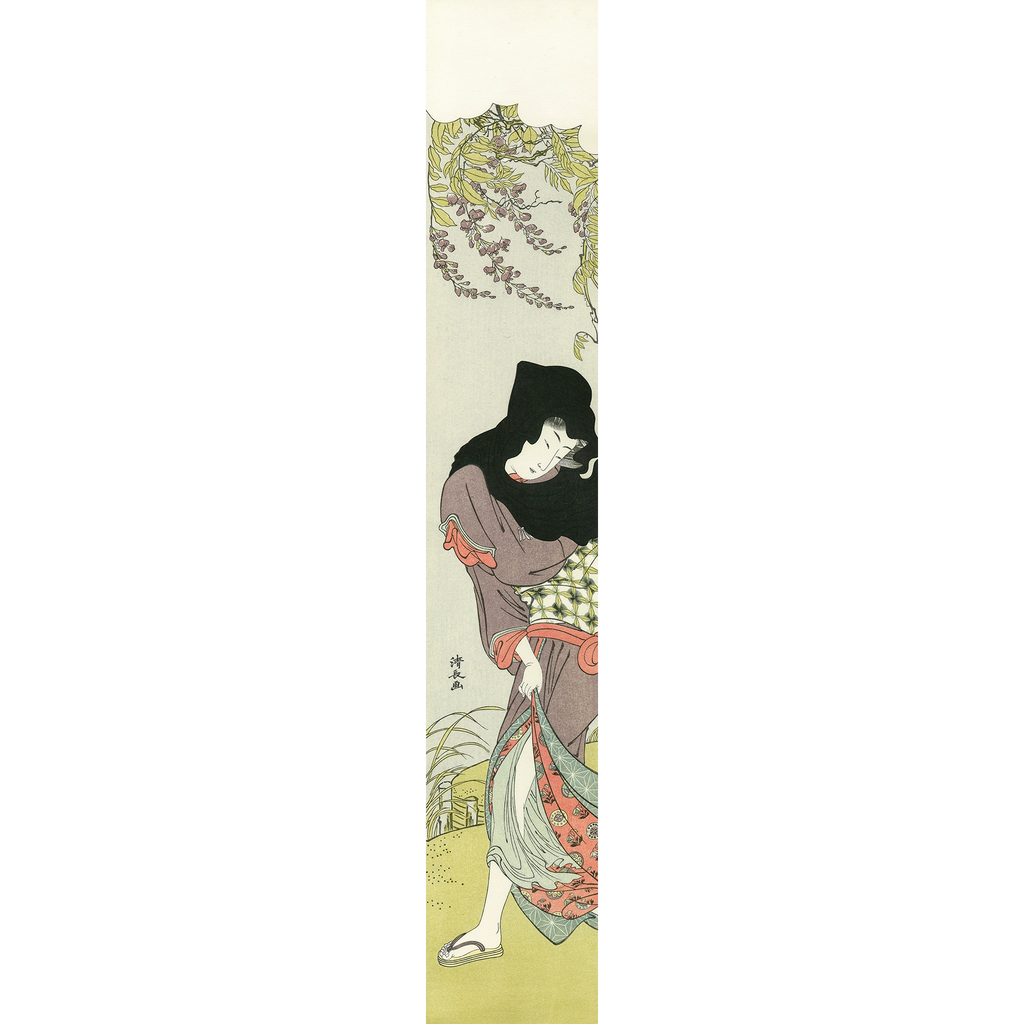ガラス絵 浮世絵 美人画 鳥居清長 江戸時代後期 古美術 骨董 アンティーク uk_kiyonaga036_main.webp?v=