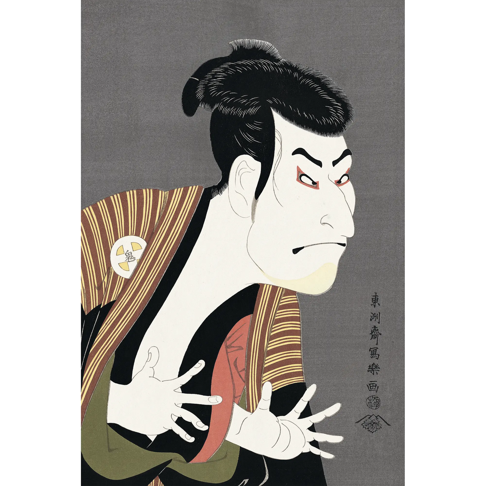 [Ukiyo-e Starter Kit] Set A: Masterpieces of Sharaku and Utamaro, discovered by Tsutaya Juzaburo
