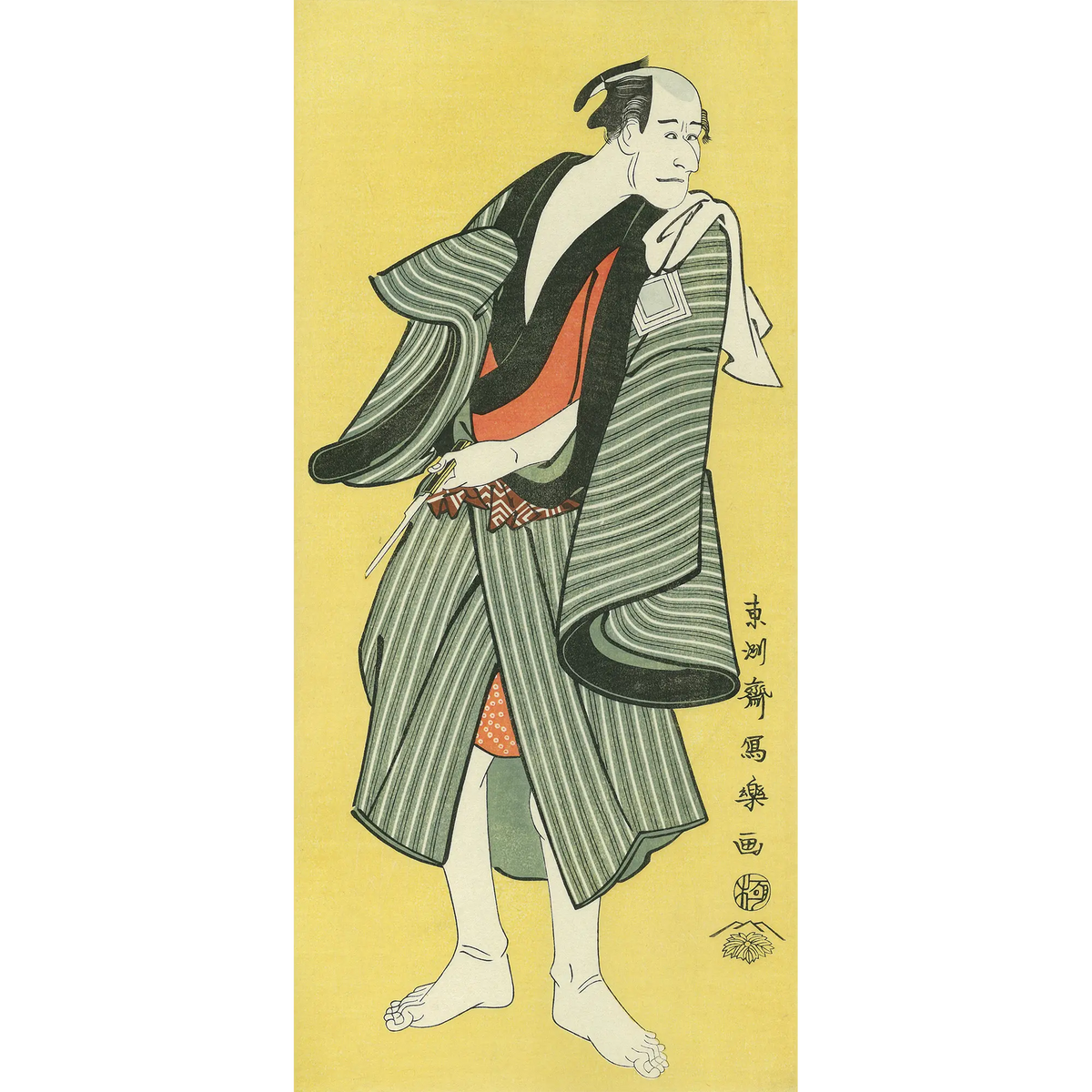 寄木絵画　東洲斎写楽　マーケタリー　ウォールアート 寄木絵画 東洲斎写楽 マーケタリー ウォールアート - メルカリ