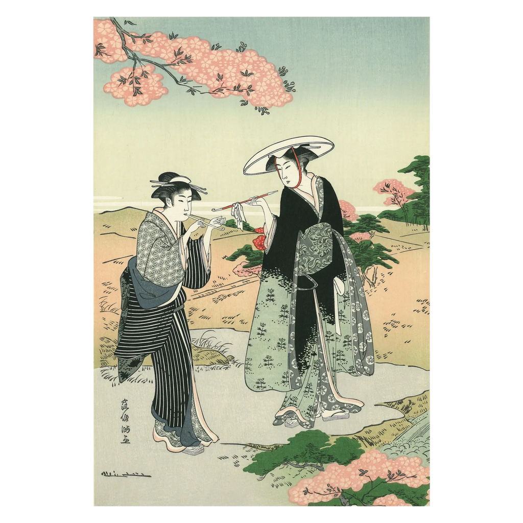 Kubo Shunman（窪俊満） 窪俊満「桜下喫煙」｜オンラインストア