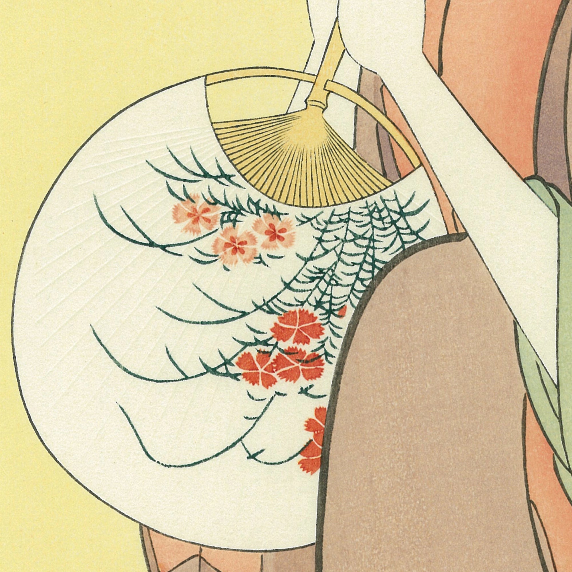 Kitagawa Utamaro（喜多川歌麿） The Courtesan Hinazuru of